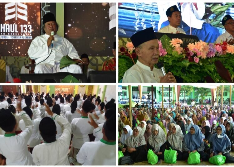 Subhanallah, Ribuan Jamaah Hadiri Haul KH. Abdul Karim ke-133 Ponpes Alkarimi Tebuwung Dukun Gresik