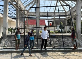 Demi Pelayanan Terbaik untuk Masyarakat, Pemdes Petung Panceng Kebut Pembangunan Pendopo Balai Desa