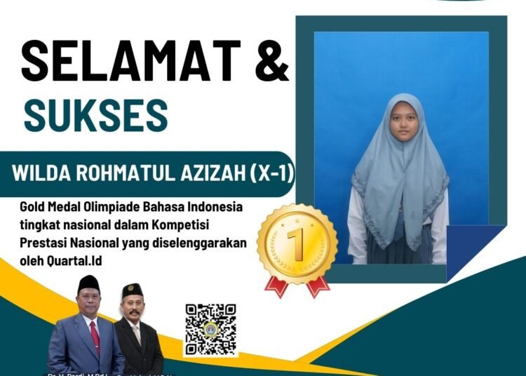 Semangat Tahun Baru Islam, Siswa MAN 1 Gresik Persembahkan Medali Emas Olimpiade Bahasa Indonesia Tingkat Nasional