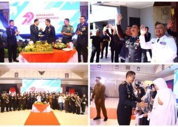 Peringatan Hari Bhayangkara ke-79 di Gresik “Polri untuk Masyarakat” Berlangsung Khidmat