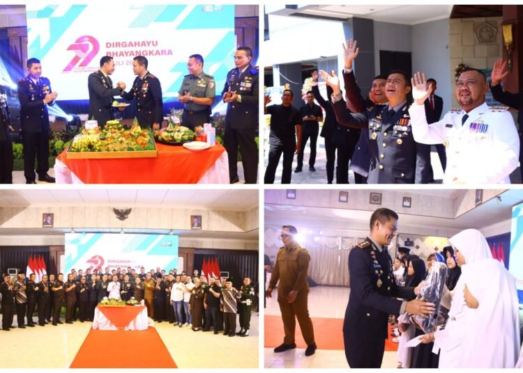 Peringatan Hari Bhayangkara ke-79 di Gresik “Polri untuk Masyarakat” Berlangsung Khidmat