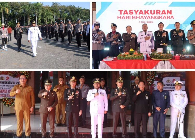 Peringati Hari Bhayangkara ke-79, Bupati Gus Yani Apresiasi Kinerja Polres Gresik: Berhasil Bikin Masyarakat Aman dan Nyaman