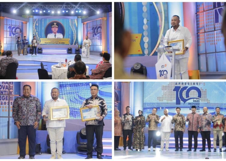 Bupati Gus Yani Dianugerahi Penghargaan Kepala Daerah Inovatif di Ajang Bergengsi “Apresiasi 100 Hari Inovasi untuk Negeri”