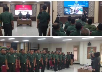 Kasdim 0817/Gresik Tegaskan TNI Harus Jadi Garda Terdepan Perangi Narkoba