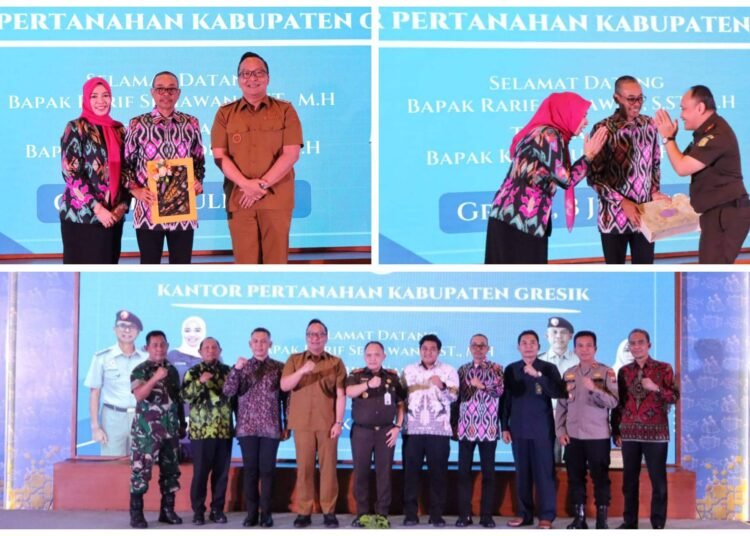 Khidmat !! Pisah Sambut Kepala Kantor Pertanahan Gresik “Melangkah Bersama, Meninggalkan Jejak, Menyambut Harapan”