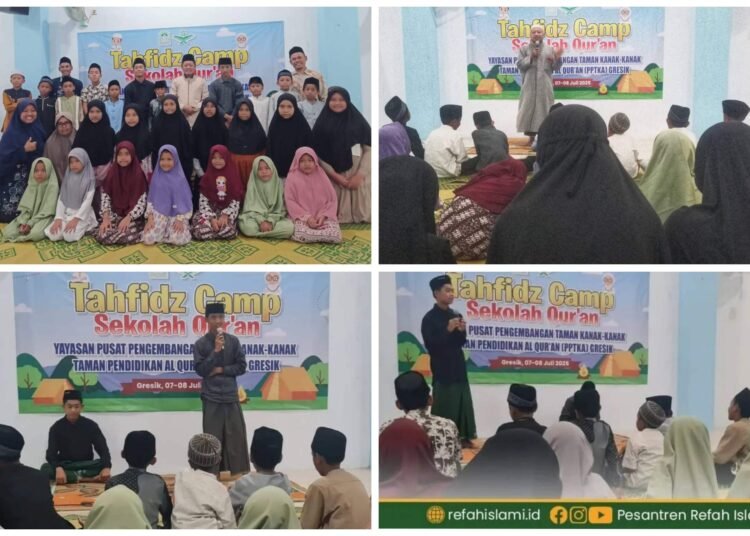 Kisah 2 Santri Refah Islami Hafal Al-Qur’an Menggema di Gelaran Tahfidh Camp Yayasan PPTKA Gresik