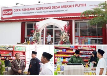Pertama di Jatim !! Pemdes Dapet Balongpanggang Gresik Hadirkan Gerai Sembako Kopdes Merah Putih