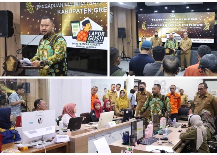 Lapor GUS !! Cukup Lewat WhatsApp 0812-3225-4001, Masyarakat Gresik Bisa Sampaikan Aspirasi Langsung ke Bupati