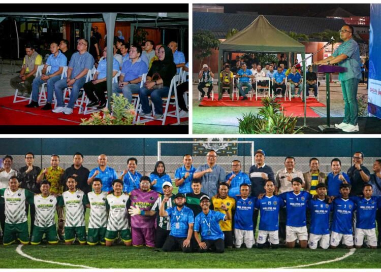 Wabup Didampingi Ketua KONI dan Kadisnaker Resmi Buka Gelaran Apindo Gresik Sport Competition