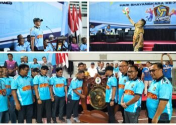 Turnamen Bergengsi Kapolres Gresik Cup 2025 Resmi Dibuka Usung Tema “POLRI UNTUK MASYARAKAT”