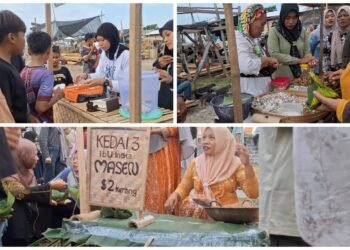 Pemdes Campurejo Panceng Hadirkan Suasana Tempo Dulu Lewat Pasar Segoro: Belanja Cukup Bayar Pakai Kerang