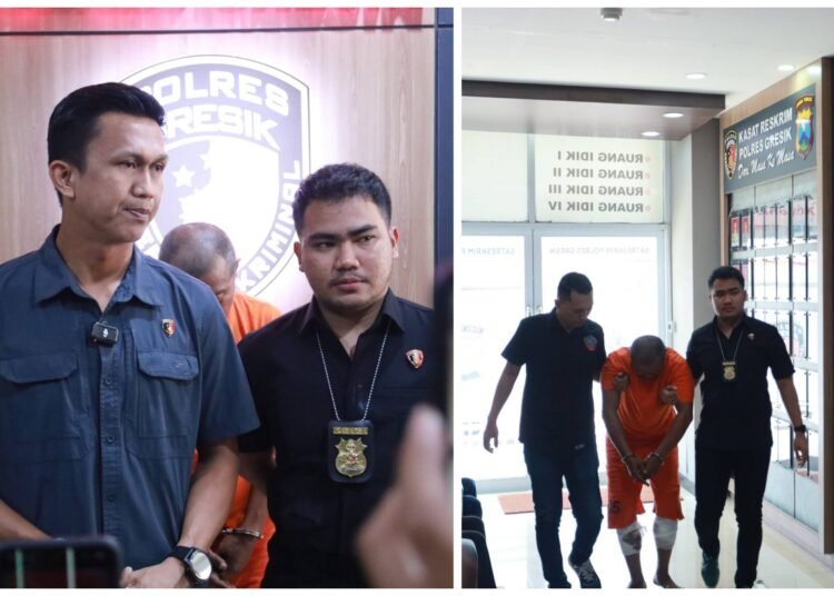 Dor! Peluru Timah Panas Satreskrim Polres Gresik Lumpuhkan Pelaku Curanmor di 29 TKP