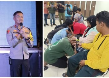 Puluhan Pelajar Terjaring Operasi Tipiring, Kapolres Gresik Ajak Orang Tua Lebih Aktif Awasi Anaknya
