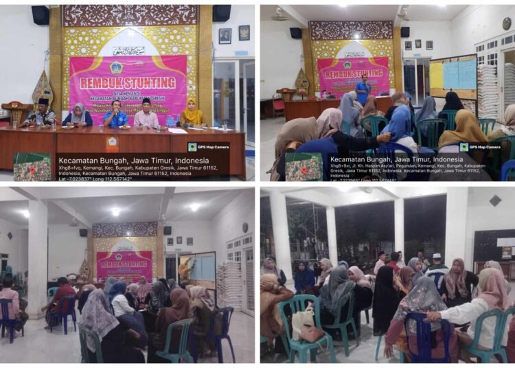 Gandeng Lintas Sektoral, Kades Kemangi Bungah H. Akhmad Yusuf Terus Berjibaku Perangi Stunting