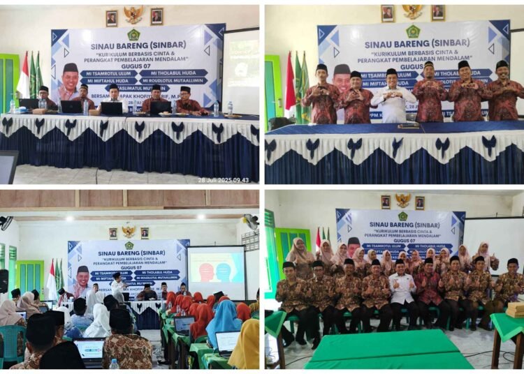Wow Keren !! Gugus 07 Mengare Komplek Jemput Bola Gelar Sinau Bareng Kurikulum Berbasis Cinta