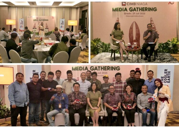 CIMB Niaga Gelar Media Gathering di Gresik Hadirkan Layanan Prima dengan Sentuhan Digital
