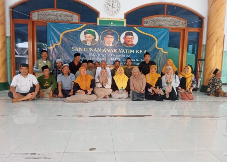 Momen Muharram 1447 H, Alumni SMA AWH 92 Gelar Santunan Anak Yatim ke-4 Tahun 2025