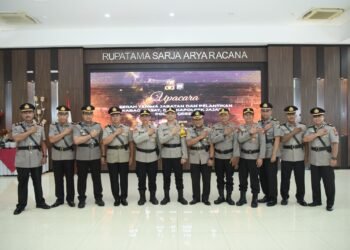 Polres Gresik Gelar Sertijab Pejabat Utama dan Kapolsek Jajaran, Wakapolres Tekankan Profesionalisme dan Dedikasi Pelayanan