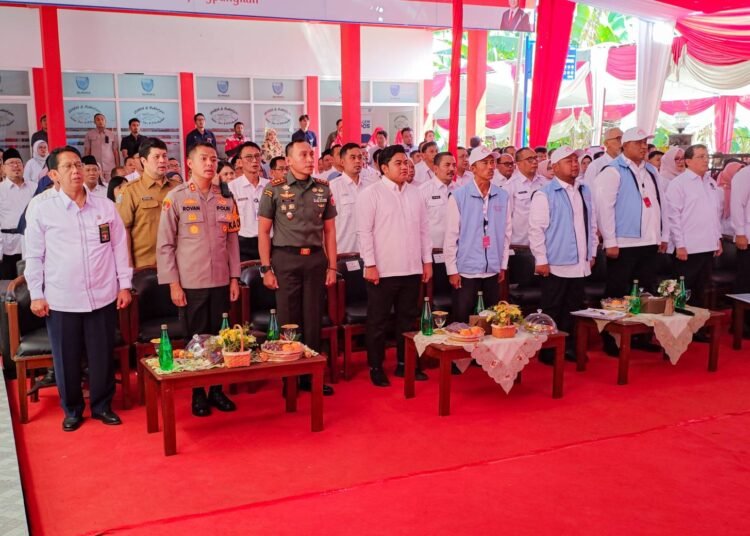 Dandim Gresik Dukung Penuh Presiden Prabowo Launching 80 Ribu Koperasi Desa Merah Putih