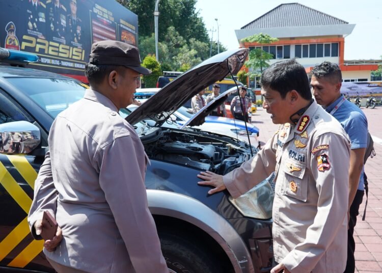 Mabes Polri dan BRIN Turun Langsung Lakukan Evaluasi Kualitas Kendaraan Dinas Polres Gresik