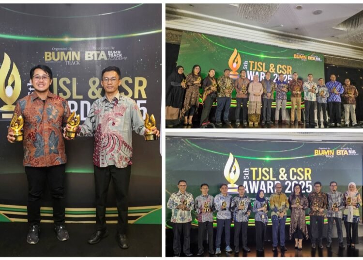 Tiada Henti Ukir Prestasi, Petrokimia Gresik Kembali Raih Golden Star di Ajang TJSL & CSR Award 2025