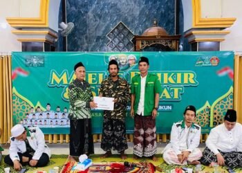 Momen Muharram, GP Ansor Dukun Gelar MDSRA ke-3 dan Launching Program Sosial Peduli Pendidikan