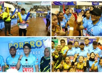 Ketua PBVSI AKBP Rovan Richard Mahenu Bangga Atas Raihan Medali Emas Tim Voli Putri Gresik di Ajang Porprov IX Jatim