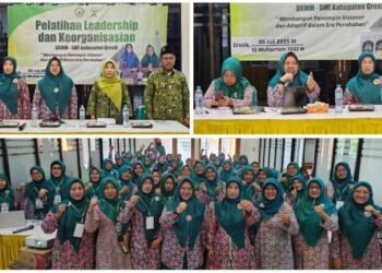 Hadirkan Cahaya Kebaikan, PD BKMM DMI Gresik Gelar Pelatihan Leadership dan Keorganisasian
