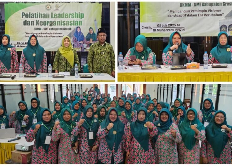 Hadirkan Cahaya Kebaikan, PD BKMM DMI Gresik Gelar Pelatihan Leadership dan Keorganisasian