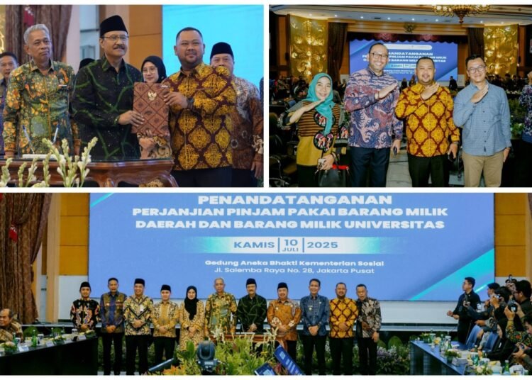 Sekolah Rakyat Siap Dimulai, Bupati Gresik Teken Perjanjian Pinjam Pakai Aset dengan Kemensos di Jakarta