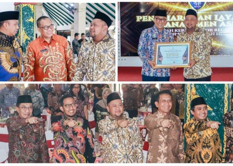 Istimewa !! Bupati Gresik Raih Tiga Penghargaan Sekaligus dari Kepala BKN Republik Indonesia