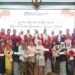 Semarak HUT RI ke-80, DWP Kanwil Kemenag Jatim Gelar Lomba Membuat Bouquet Merah Putih Berbahan Dasar Jilbab