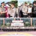 Istimewa !! Kapolres Gresik Pimpin Upacara Kenaikan Pangkat Pengabdian dan Berikan Penghargaan kepada Personel Berprestasi