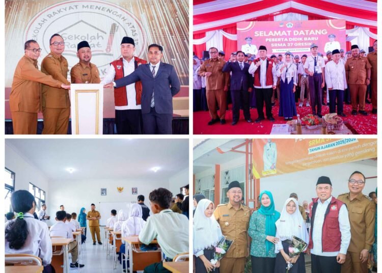 Bupati dan Wabup Gresik Kompak Resmikan Sekolah Rakyat: Ikhtiar Putus Rantai Kemiskinan Melalui Pendidikan