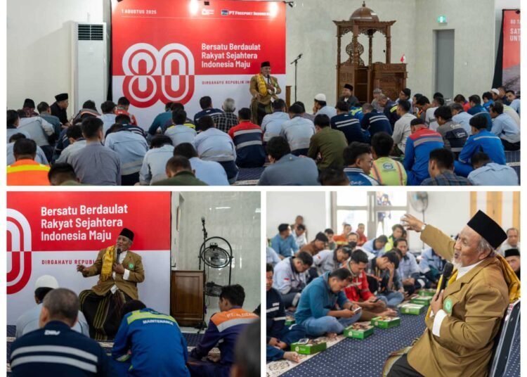 Inilah Nasihat Berharga Ketua Umum MUI Gresik kepada Ratusan Karyawan Smelter PT Freeport Indonesia