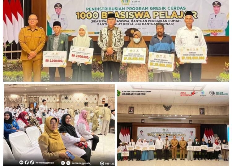 Kemenag Gresik Hadir dan Dukung Program Strategis BAZNAS: Gresik Cerdas, Berdaya, dan Peduli