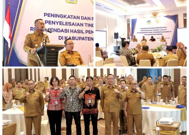 Bupati dan Wabup Gresik Bersama BPK RI Siap Wujudkan Tata Kelola Pemerintahan yang Bersih, Transparan, dan Akuntabel
