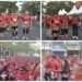 Penuh Kebersamaan, Dandim Bareng Ratusan Masyarakat Ikuti Smelting Fun Walk dan Run 2025 Meriahkan HUT RI ke-80