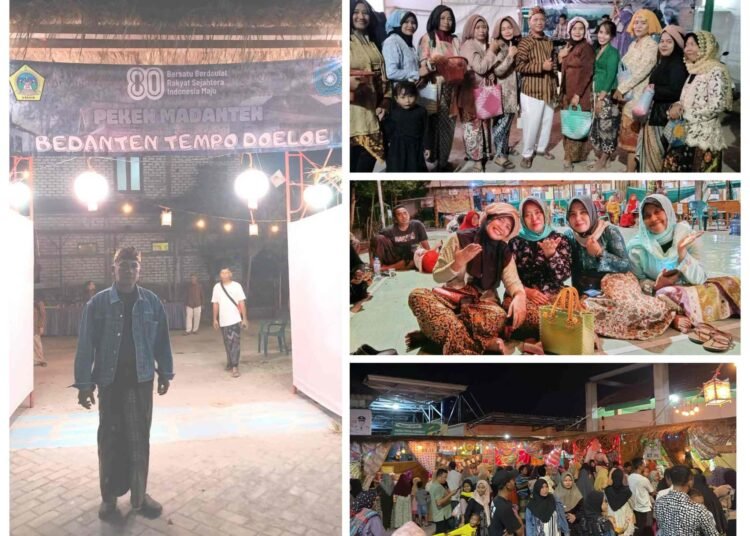 Meriahnya Pasar Jajanan Tempo Doeloe Desa Bedanten Bungah Gresik 2025