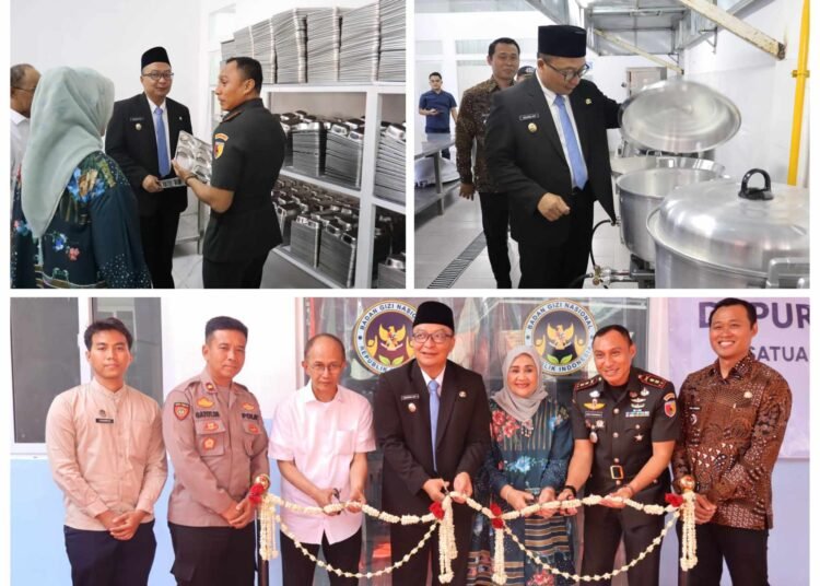 Wabup Gresik Bersama Dandim Resmikan Dapur Badan Gizi Nasional di Kebomas: Entas Pengangguran Atasi Kemiskinan
