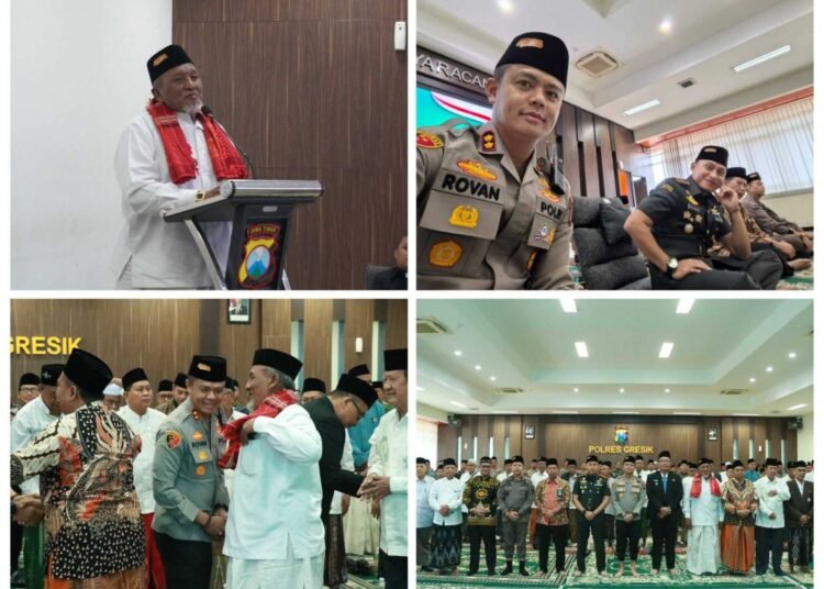 Simak Tausiyah Kebangsaan KH. Ainur Rofiq Thoyyib Ketua MUI Gresik saat Gelaran Doa Bersama Lintas Agama Peringatan Kemerdekaan RI: Sejuk Meneduhkan Penuh Hikmah