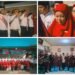 Momen HUT RI, Santri Islamic Bording School Khoirunnas Gresik Berbagi Bahagia Bareng Veteran yang Hidupnya Masih kekurangan