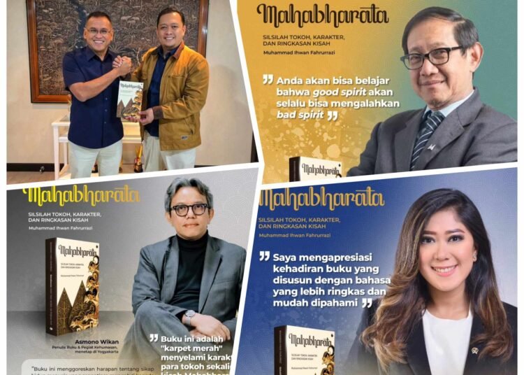 Mantan Manager Humas Petrokimia Gresik yang Kini sebagai Senior Vice President Pupuk Indonesia Sukses Terbitkan Buku Fenomenal “Mahabharata”