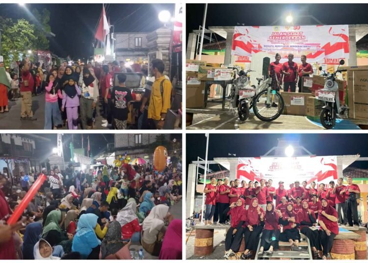 Istimewa !! Pemdes Bedanten Bungah Gelar Jalan Sehat Kemerdekaan Full Doorprize: Mulai Kulkas, Televisi, hingga Sepeda Listrik