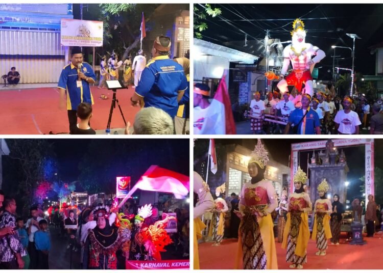 Jooss Karnaval Budaya HUT RI Pereng Kulon Bungah: Gelaran Tingkat Dusun Meriahnya Rasa Kabupaten