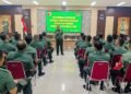 Detasemen Kesehatan Wilayah (Denkesyah) Surabaya Gelar Penyuluhan Kesehatan di Kodim 0817/Gresik