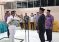 Lantik Perangkat Desa, Kades Pranti Menganti Berpesan Bekerjalah dengan Ikhlas dan Tulus