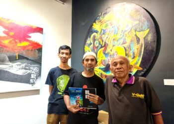 Pameran Seni Rupa Tiga Masa (Ariel Ramadhan, Arik S. Wartono, Saiful Hadjar) di ARTS.ID Dibuka oleh Profesor Djuli Djatiprambudi