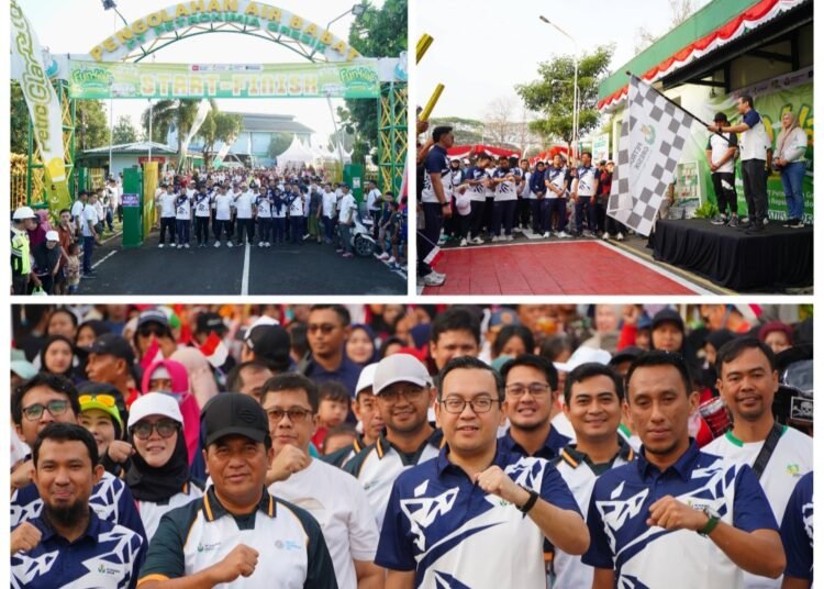Ribuan Masyarakat Penuh Semangat Ikuti Jalan Sehat HUT ke-53 Petrokimia Gresik sekaligus Sambut Hari Kemerdekaan RI ke-80