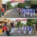 Guyub Rukun Masyarakat Dukun Ikuti Gerak Jalan Tradisional Semarakkan HUT RI